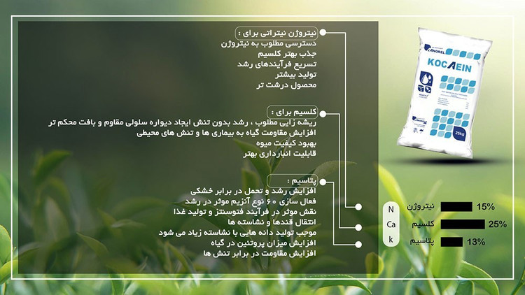 کود کوکاین (نیترات کلسیم پتاسیم) 25 کیلویی آنورل بلژیک